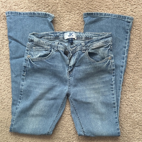 Stylish Blue Kids Jeans - Picture 1 of 2